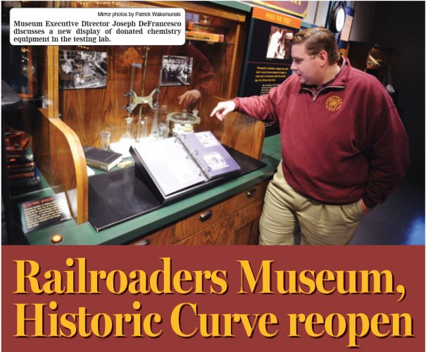 Railroaders Museum, Historic Curve reopen